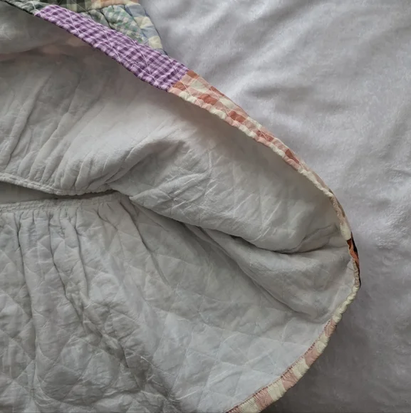 Patchwork Quilt Dress with Straps - Picture 4 of 5